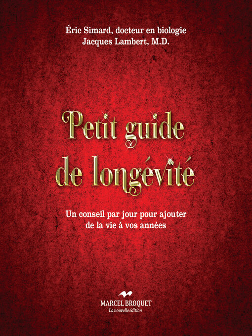 Title details for Petit guide de longévité by Docteur Éric Simard - Available
